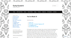 Desktop Screenshot of curlyqa.com
